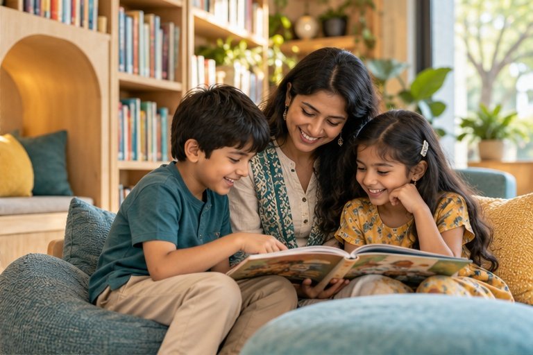 Illustrative reading session